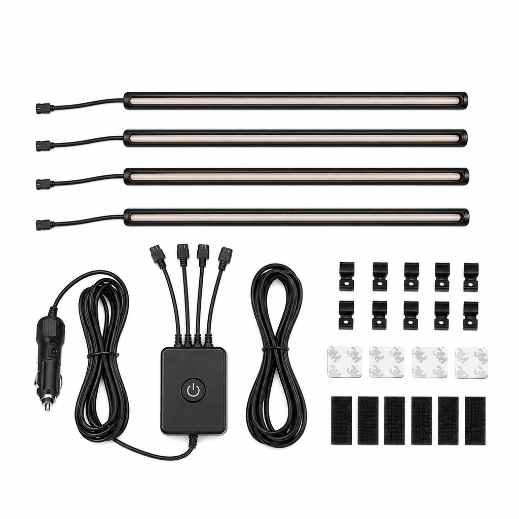 Vioriq™ LuminaDrive™ Ambient Car Interior Light Strip Kit