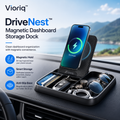 Vioriq™ DriveNest™ Magnetic Dashboard Storage Dock