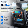 Vioriq™ SeatEase™ Premium Car Seat Back Organizer Panel
