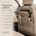 Vioriq™ SeatEase™ Premium Car Seat Back Organizer Panel